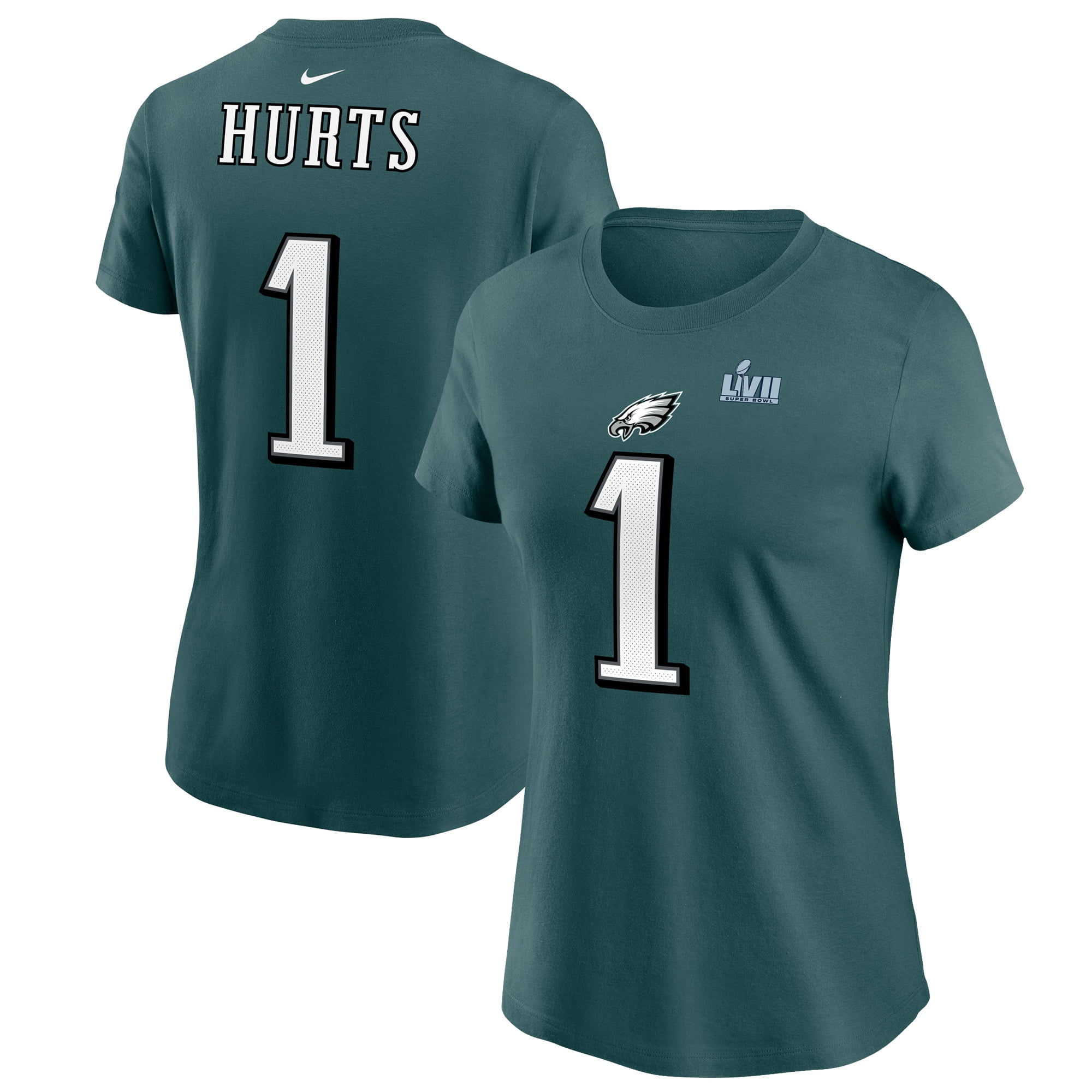 Women's Nike Jalen Hurts Midnight Green Philadelphia Eagles Super