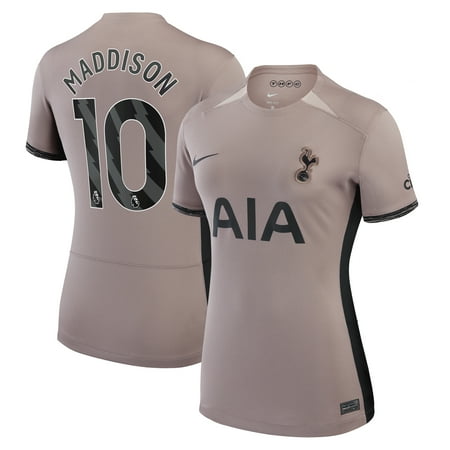 Women's Nike James Maddison Tan Tottenham Hotspur 2023/24 Third Stadium Replica Player Jersey