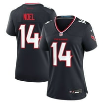 Women's Nike Jaylin Noel  Navy Houston Texans Team Game Jersey