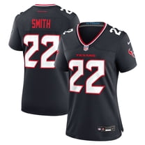 Women's Nike Jaylin Smith Navy Houston Texans Team Game Jersey