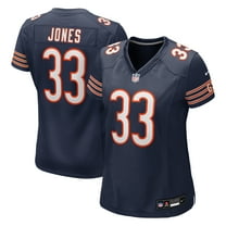 Women's Nike Jaylon Jones Navy Chicago Bears Team Game Jersey
