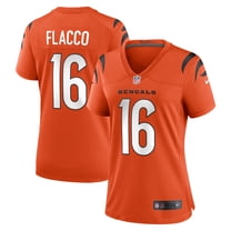 Women's Nike Joe Flacco Orange Cincinnati Bengals Alternate Game Jersey