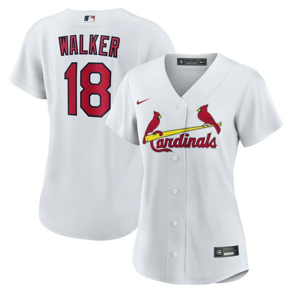 Women's Nike Jordan Walker White St. Louis Cardinals Home Replica Jersey