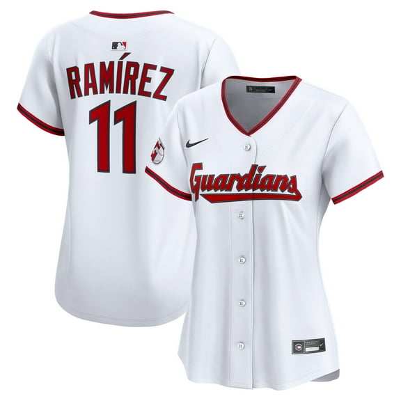 Women's Nike Jos- Ram-rez White Cleveland Guardians Home Limited Player Jersey