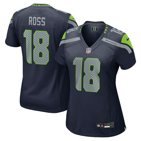 Women's Nike Josh Ross College Navy Seattle Seahawks Team Game Jersey