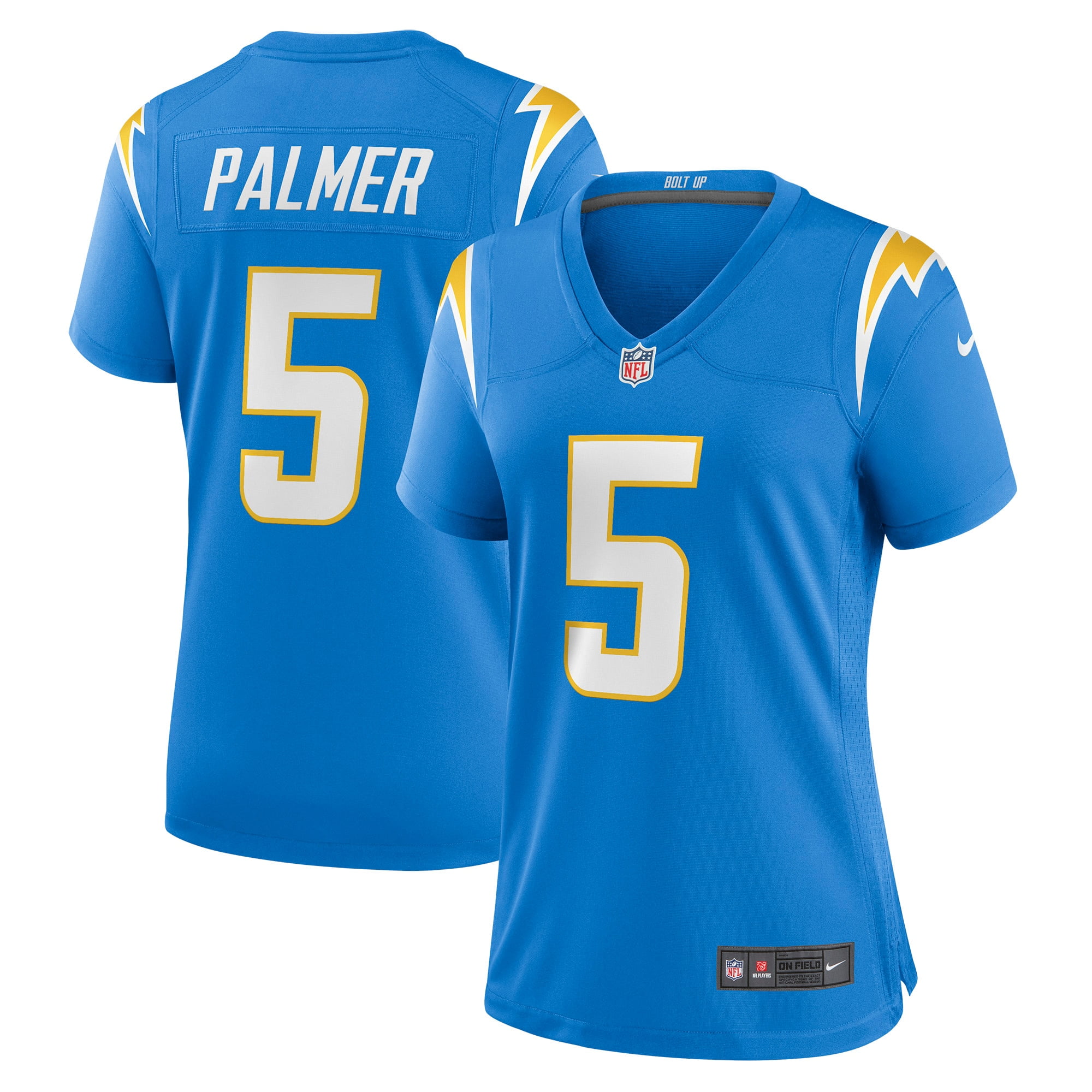 Women s Nike Joshua Palmer Powder Blue Los Angeles Chargers Game Player Jersey Walmart