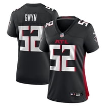 Women's Nike Jovaughn Gwyn  Black Atlanta Falcons Team Game Jersey