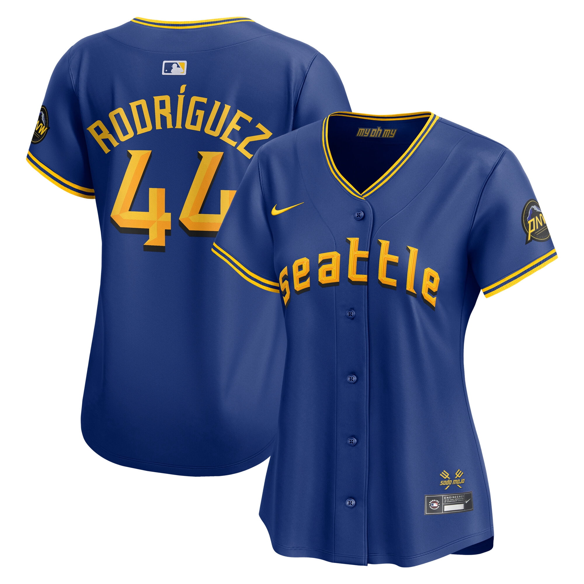 Women's Nike Julio Rodriguez Royal Seattle Mariners City Connect