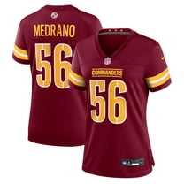 Women's Nike Kain Medrano Burgundy Washington Commanders Team Game Jersey