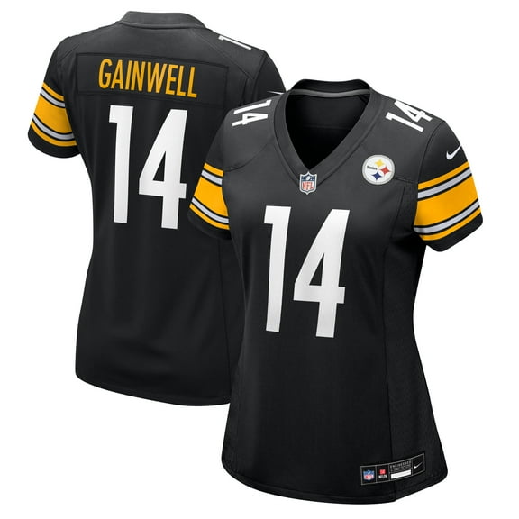 Women's Nike Kenneth Gainwell  Black Pittsburgh Steelers Team Game Jersey