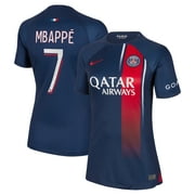 Women's Nike Kylian Mbappe Navy Paris Saint-Germain 2023/24 Home Replica Player Jersey