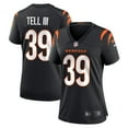 thumbnail image 1 of Women's Nike Marvell Tell III Black Cincinnati Bengals Game Player Jersey, 1 of 4