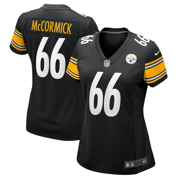 Women's Nike Mason McCormick Black Pittsburgh Steelers Team Game Jersey