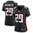 thumbnail image 1 of Women's Nike Micah Abernathy  Black Atlanta Falcons Team Game Jersey, 1 of 7