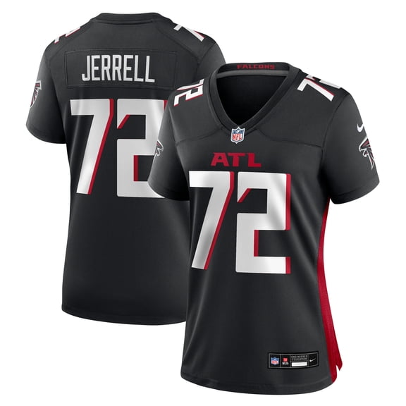 Women's Nike Michael Jerrell  Black Atlanta Falcons Team Game Jersey