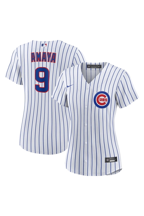 Women's Nike Miguel Amaya White Chicago Cubs Home Replica Jersey