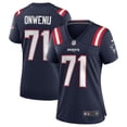 thumbnail image 1 of Women's Nike Mike Onwenu Navy New England Patriots Game Jersey, 1 of 4