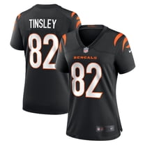 Women's Nike Mitchell Tinsley Black Cincinnati Bengals Team Game Jersey