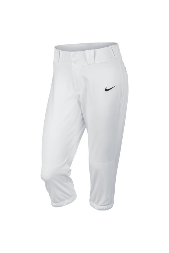 Women's Nike NK Diamond Invader Softball Pant White/Black
