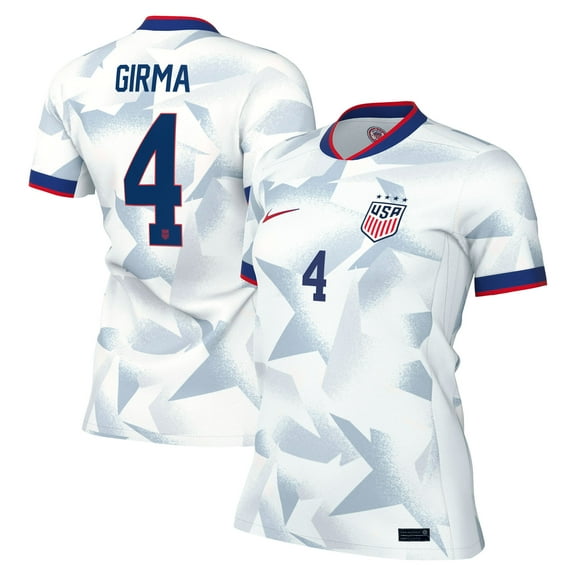 Women's Nike Naomi Girma White USWNT 2025 Home Replica Player Jersey