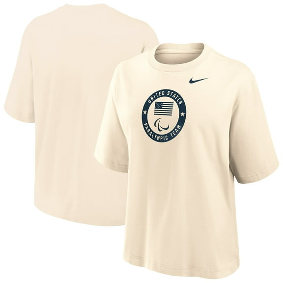 Women's Nike Natural U.S. Paralympics Boxy T-Shirt