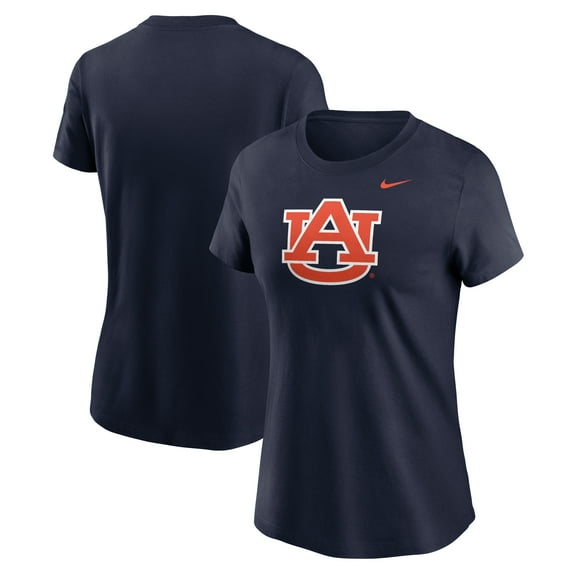 Women's Nike Navy Auburn Tigers Primary Logo T-Shirt