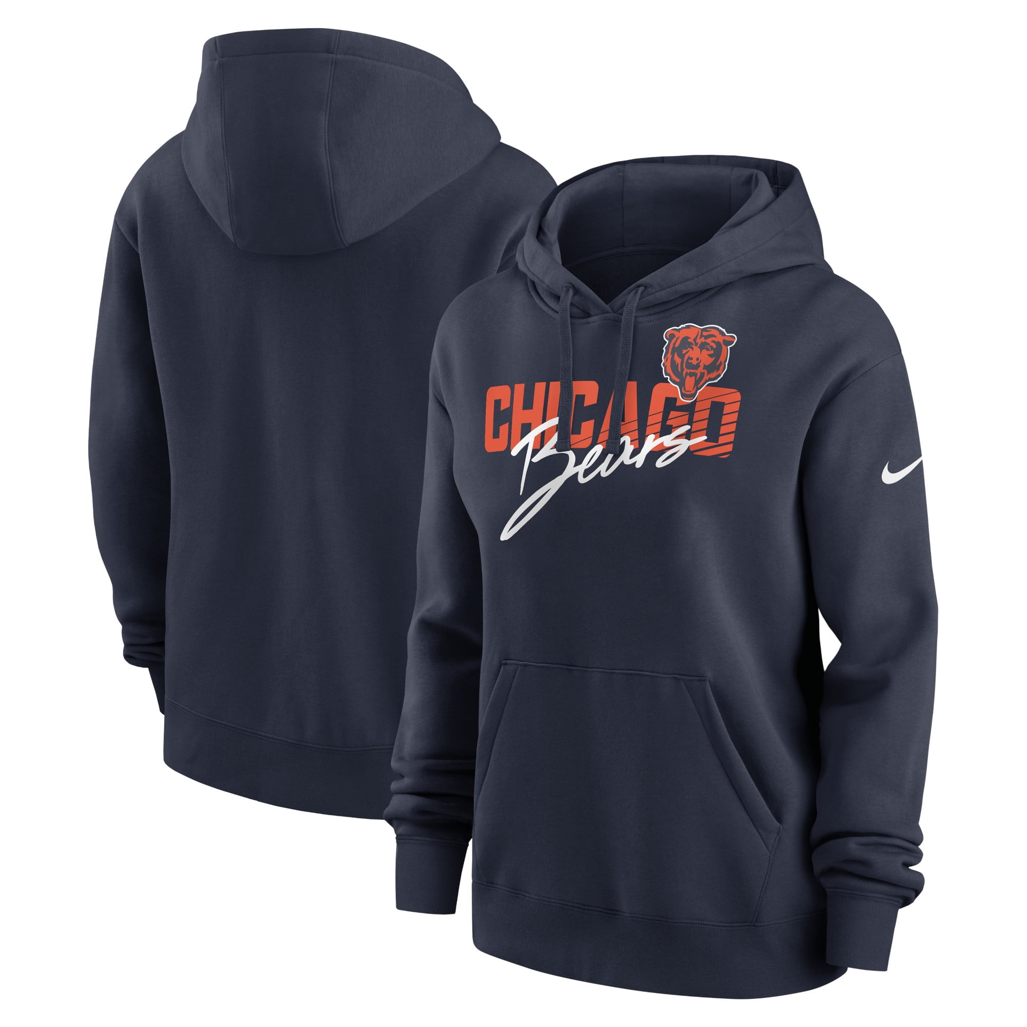 売れ筋商品|||ナイキ カットソー トップス レディース Women's Navy Denver Broncos 2024 Sideline Essential Fleece Pullover Hoodie Navy, Orange womens-nike-navy-denver-