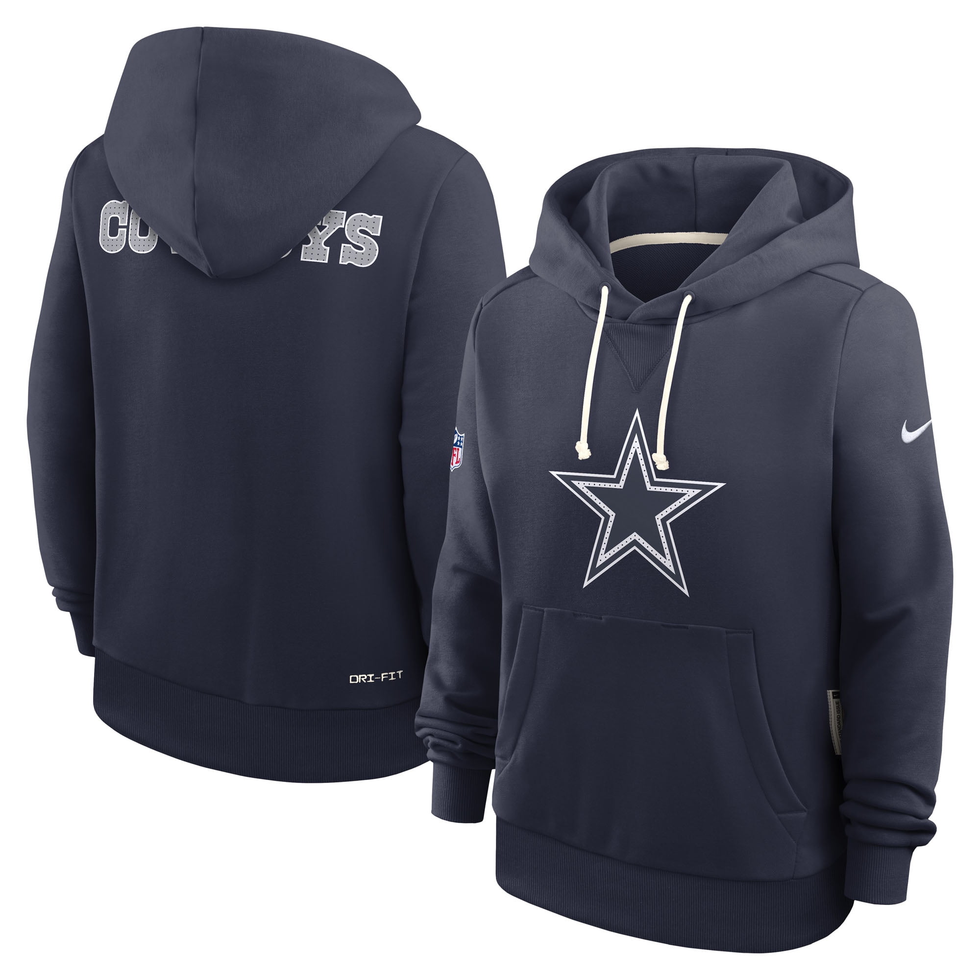 dallas cowboys sideline performance hoodie
