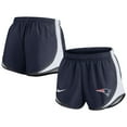 thumbnail image 1 of Women's Nike Navy New England Patriots Performance Tempo Shorts, 1 of 3