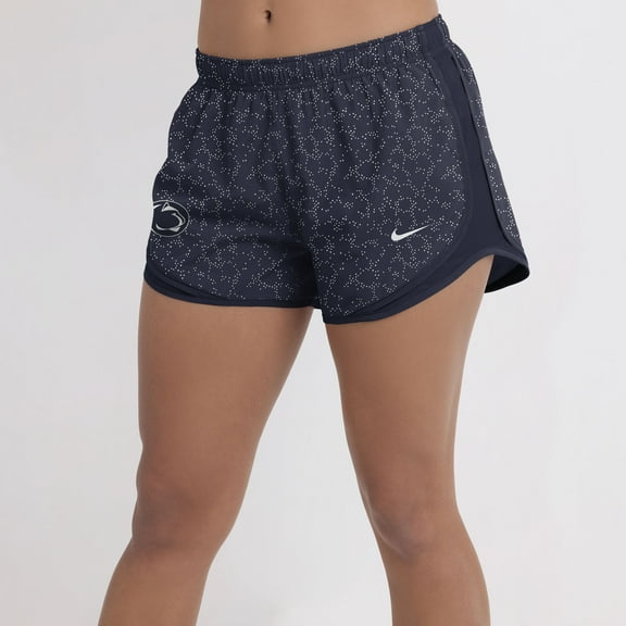 Women's Nike Navy Penn State Nittany Lions Tempo Pattern Dri-FIT Shorts