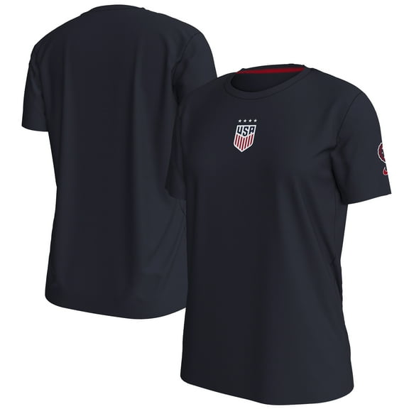 Women's Nike Navy USWNT Crest T-Shirt