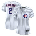 thumbnail image 1 of Women's Nike Nico Hoerner White Chicago Cubs Home Replica Jersey, 1 of 3