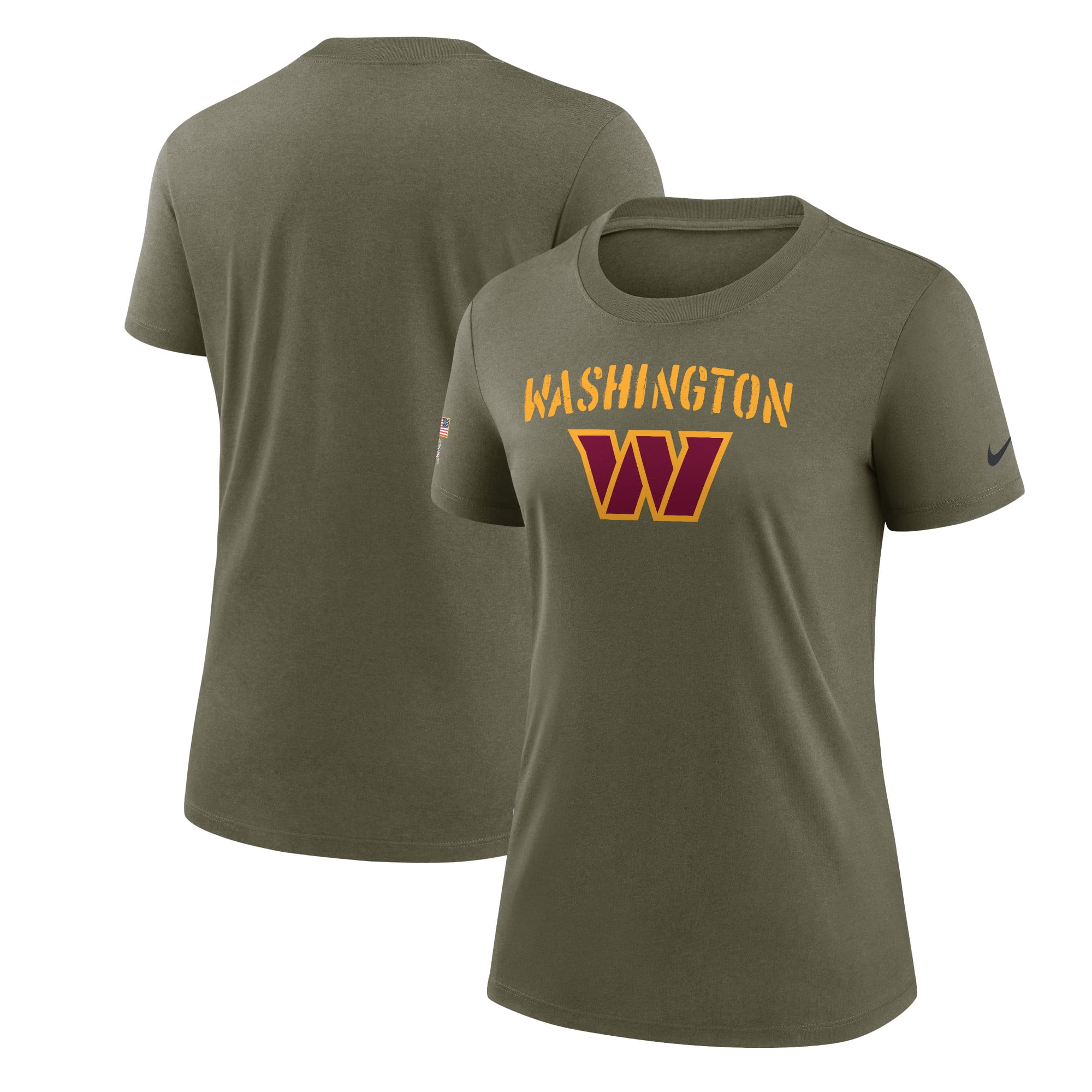 Nike Washington Football Team No71 Trent Williams Olive Men's Stitched NFL Limited 2017 Salute to Service Jersey