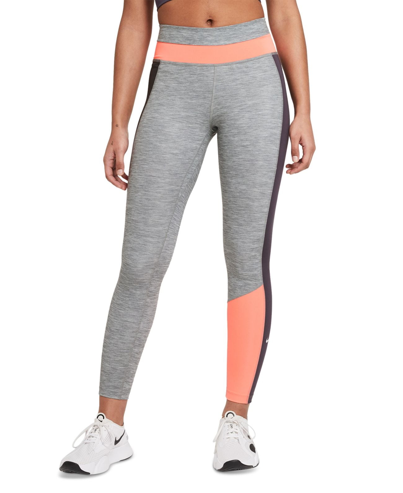 nike colour block tights
