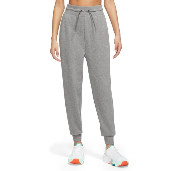 Women's Nike One Dri-FIT Joggers Color: Carbon Heather Size: MEDIUM