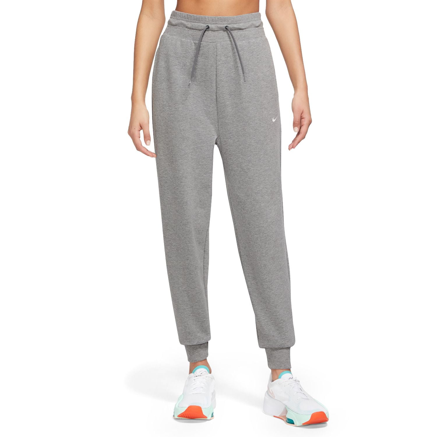 Women s Nike One Dri FIT Joggers Color Carbon Heather Size XX LARGE