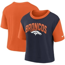 Women's Nike Navy Denver Broncos Primary Logo T-Shirt