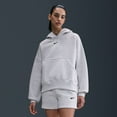 thumbnail image 1 of Women's Nike Oversized Phoenix Pullover Fleece Hoodie Color: Birch Heather Size: SMALL, 1 of 4