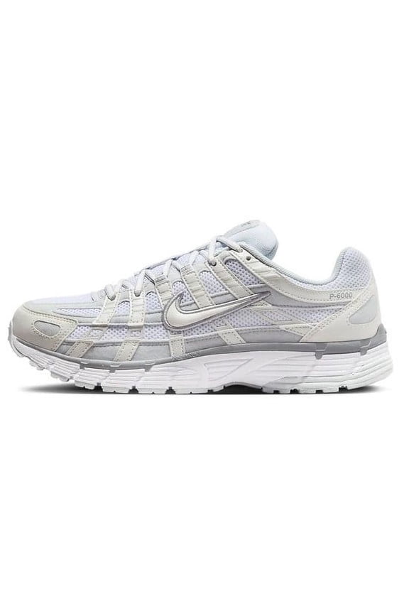 Women's Nike P-6000 MTLC Summit Wht/White (FV6603 101) - 5.5
