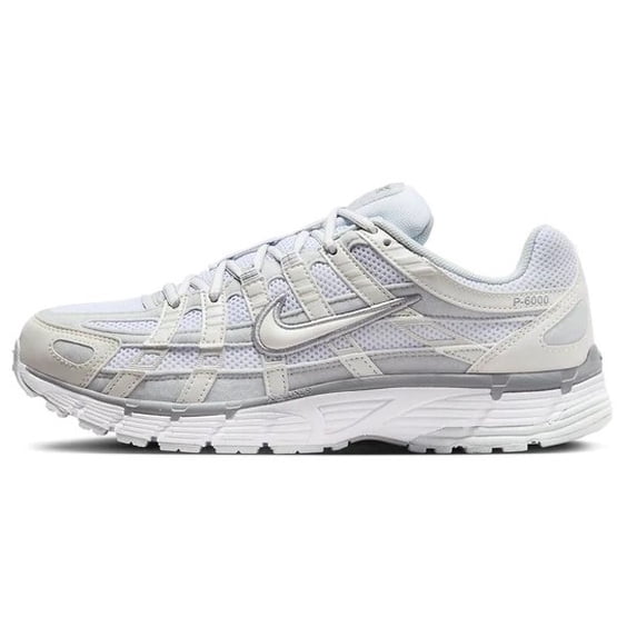 Women's Nike P-6000 MTLC Summit Wht/White (FV6603 101) - 5.5