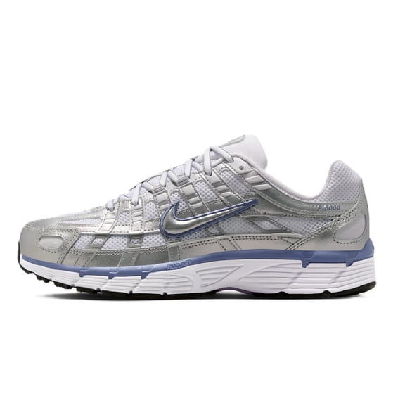 Women's Nike P-6000 Metallic Silver/World Indigo (BV1021 014) - 9