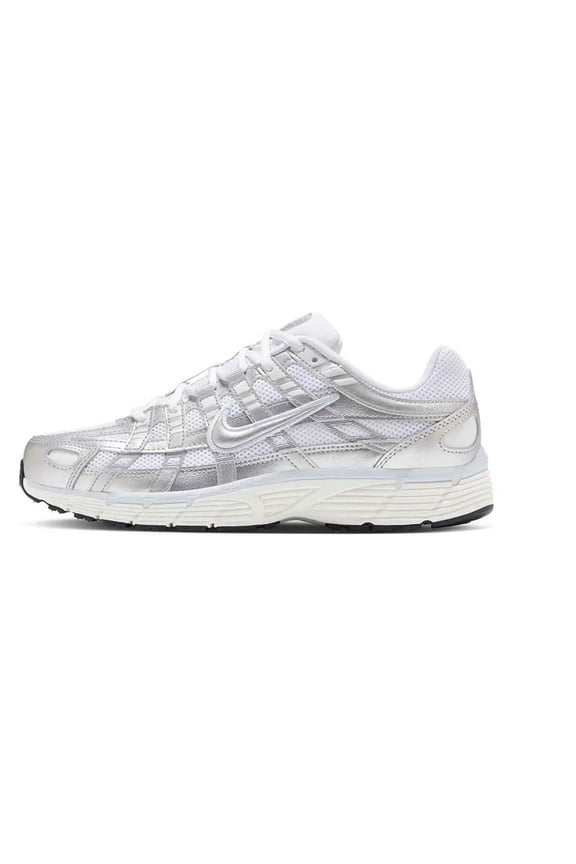 Women's Nike P-6000 White/Metallic Silver (BV1021 106) - 9