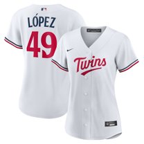 Women's Nike Pablo Lopez White Minnesota Twins Home Replica Jersey