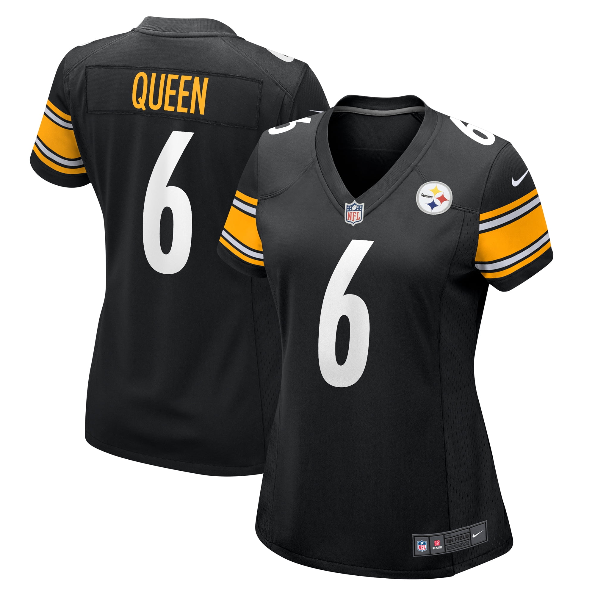 Women's Nike Mason McCormick Black Pittsburgh Steelers Team Game