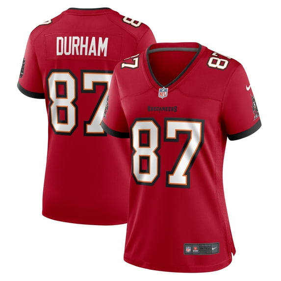 Women's Nike Payne Durham Red Tampa Bay Buccaneers Game Jersey