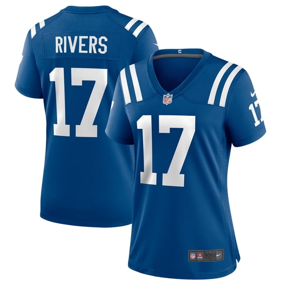 Women's Nike Philip Rivers Royal Indianapolis Colts Game Jersey