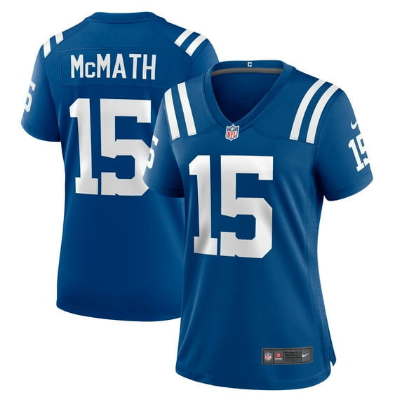 Women's Nike Racey McMath Royal Indianapolis Colts Team Game Jersey