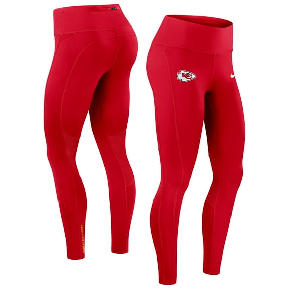 Women's Nike Red Kansas City Chiefs Primetime Epic Fast Dri-FIT Leggings