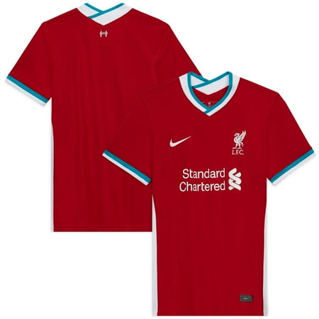 Women's Nike Red Liverpool 2020/21 Home Breathe Stadium Replica Jersey