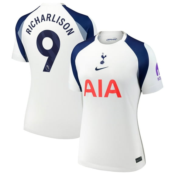 Women's Nike Richarlison White Tottenham Hotspur 2025/26 Home Replica Player Jersey